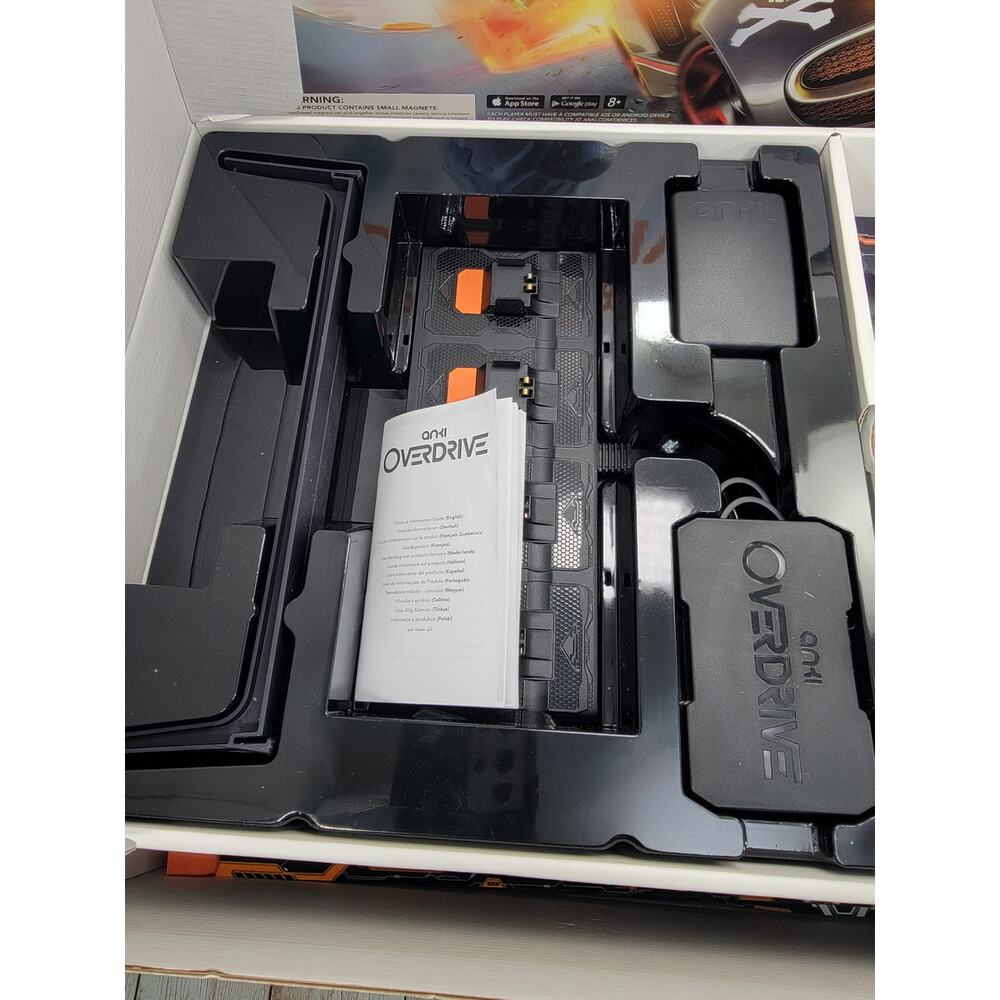 Anki Overdrive Robotic Battle Racing Kit 3 Cars Track Complete Set - Picture 6 of 8